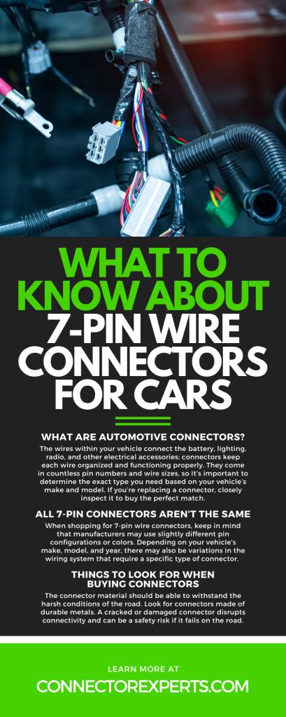 What To Know About 7-Pin Wire Connectors for Cars