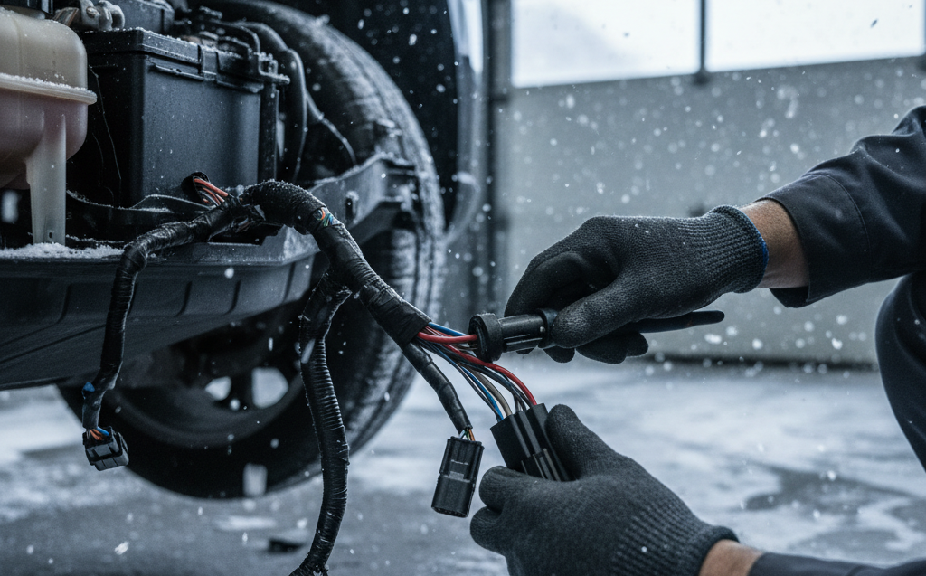 Repair Shop Snow Wire Repair