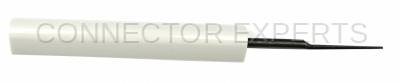 Connector Experts - Normal Order - Terminal Release Tool - White Flat