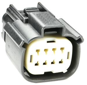 Misc Connectors - 8 Cavities - Connector Experts - Normal Order - Inline Junction Connector - To Front Harness